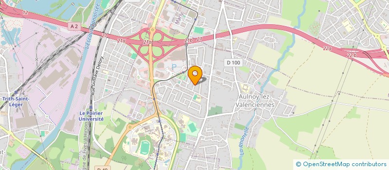 localisation de l'entreprise MONSIEUR RODRIGUE DOULIEZ  AULNOY-LEZ-VALENCIENNES