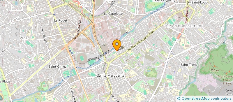 localisation de l'entreprise MONSIEUR RODRIGUE GRAZIANI à MARSEILLE 9EME