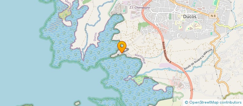 localisation de l'entreprise MONSIEUR RODRIGUE LABANARD  DUCOS