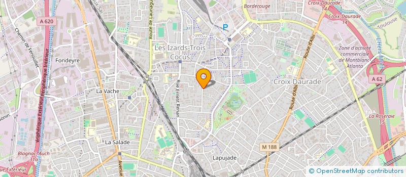 localisation de l'entreprise MONSIEUR RODRIGUE LE QUELLEC à TOULOUSE