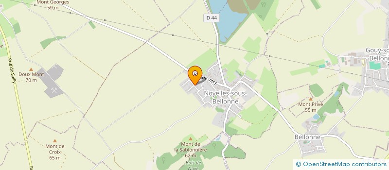 localisation de l'entreprise MONSIEUR RODRIGUE LEFRERE  NOYELLES-SOUS-BELLONNE