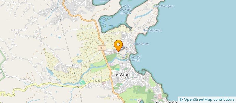 localisation de l'entreprise MONSIEUR RODRIGUE LOPA à LE VAUCLIN
