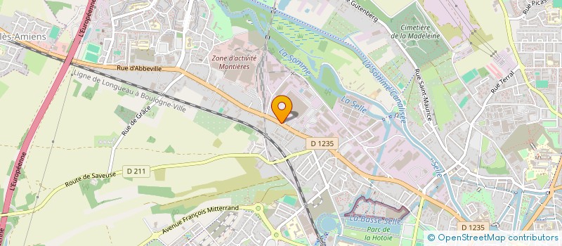 localisation de l'entreprise MONSIEUR RODRIGUE LOUCHEUT à AMIENS