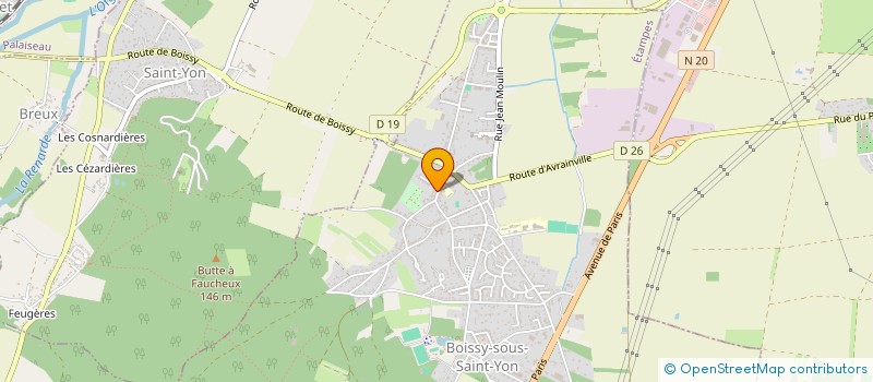 localisation de l'entreprise MONSIEUR RODRIGUE LUNGELA  BOISSY-SOUS-SAINT-YON