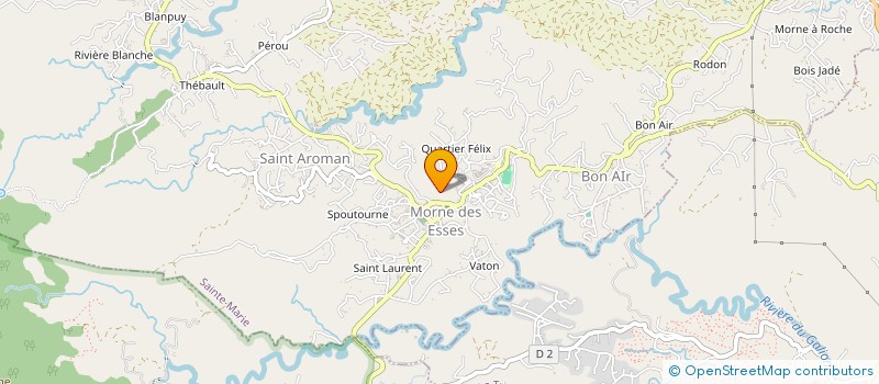 localisation de l'entreprise MONSIEUR RODRIGUE MARIE-JOSEPH à SAINTE-MARIE