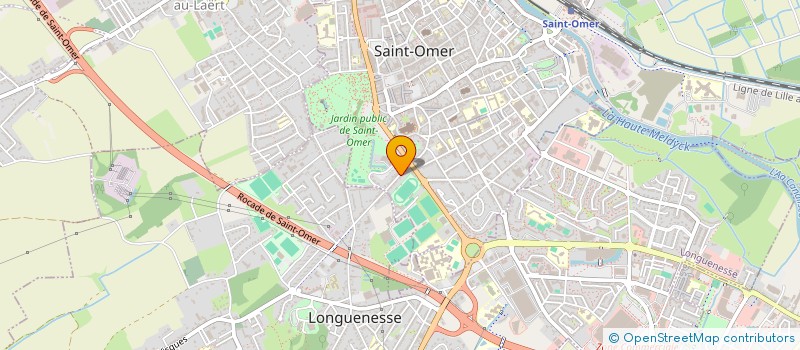 localisation de l'entreprise MONSIEUR RODRIGUE METEYER à SAINT-OMER