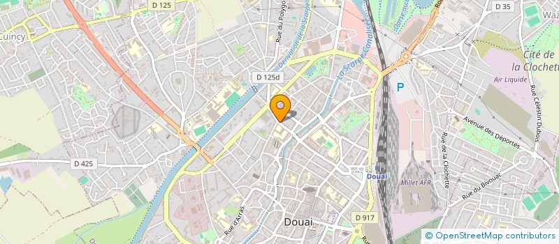 localisation de l'entreprise MONSIEUR RODRIGUE MUNDT à DOUAI