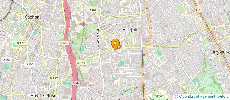 localisation de l'entreprise MONSIEUR RODRIGUE NOLEO à VILLEJUIF