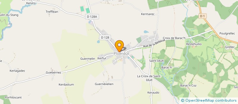 localisation de l'entreprise MONSIEUR RODRIGUE OFFRETE  PLOERDUT