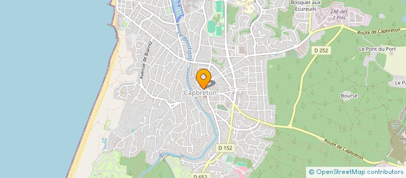 localisation de l'entreprise MONSIEUR RODRIGUE PELAGE  CAPBRETON