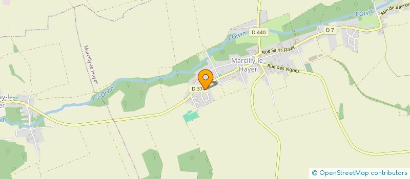 localisation de l'entreprise MONSIEUR RODRIGUE PELLAN  MARCILLY-LE-HAYER