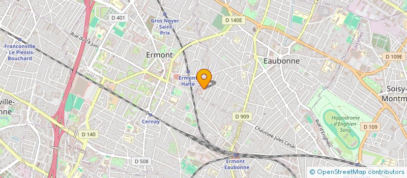 localisation de l'entreprise MONSIEUR RODRIGUE PIERRE-LOUIS à EAUBONNE