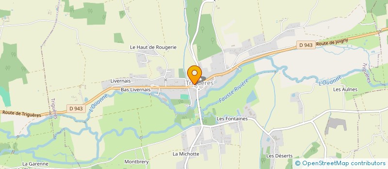 localisation de l'entreprise MONSIEUR RODRIGUE PINSON à TRIGUERES