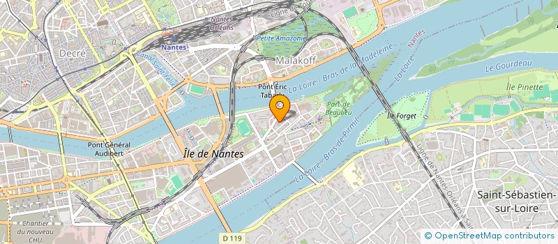 localisation de l'entreprise MONSIEUR RODRIGUE TETE EKLU-NATEY à NANTES