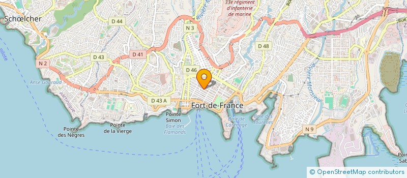 localisation de l'entreprise MONSIEUR RODRIGUE ZOGHAIB à FORT-DE-FRANCE