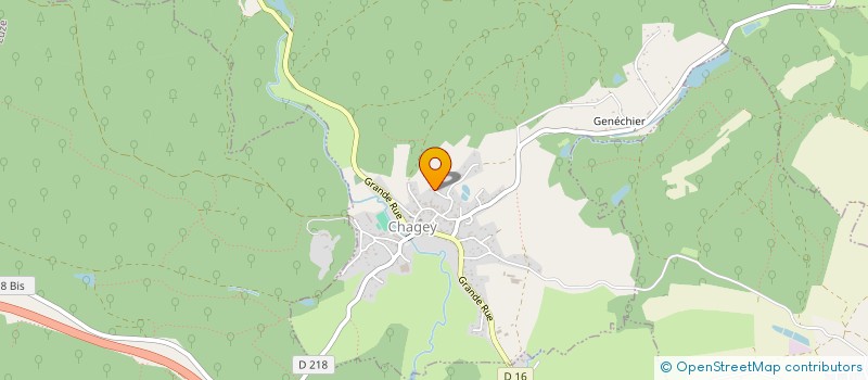 localisation de l'entreprise MONSIEUR RODRIGUES ALVES  CHAGEY