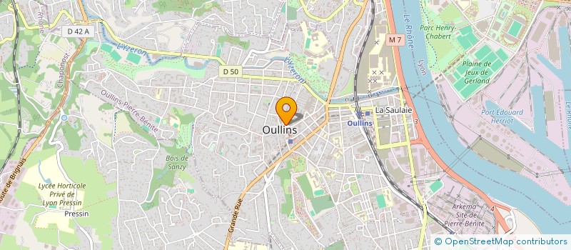 localisation de l'entreprise MONSIEUR RODRIGUES QUIPINGA à OULLINS