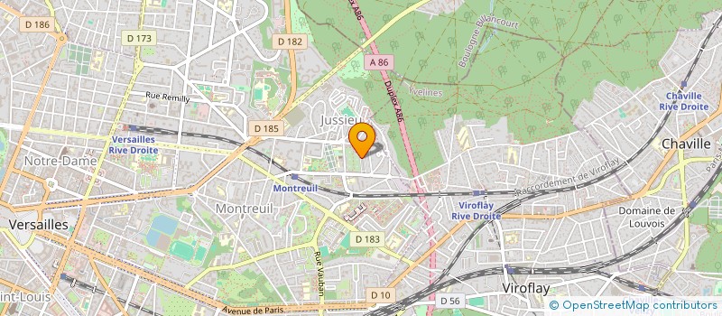 localisation de l'entreprise MONSIEUR RODRIGUO JONAS à VERSAILLES