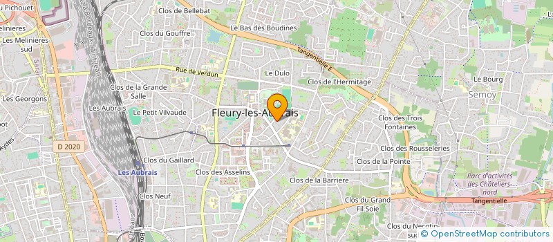 localisation de l'entreprise MONSIEUR RODSON DORISME à FLEURY-LES-AUBRAIS
