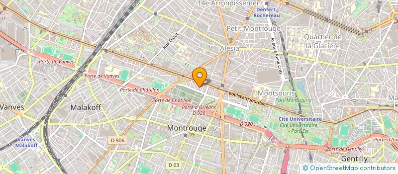 localisation de l'entreprise MONSIEUR RODWANE BOSSERT à PARIS