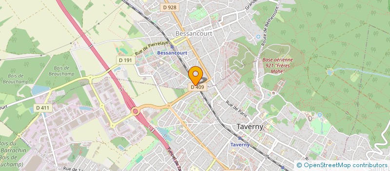 localisation de l'entreprise MONSIEUR RODY GOSSET  BESSANCOURT