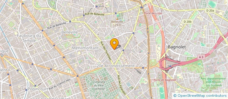 localisation de l'entreprise MONSIEUR RODY JOHN JOACHIM LAROCHE  PARIS