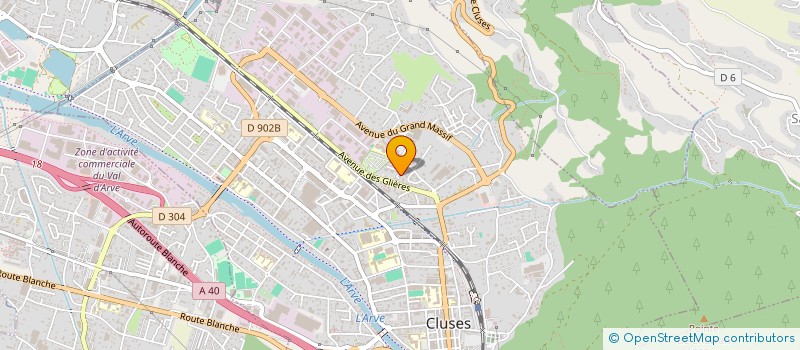 localisation de l'entreprise MONSIEUR RODY REY  CLUSES