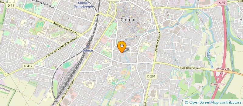localisation de l'entreprise MONSIEUR ROGAN STEVENS à COLMAR