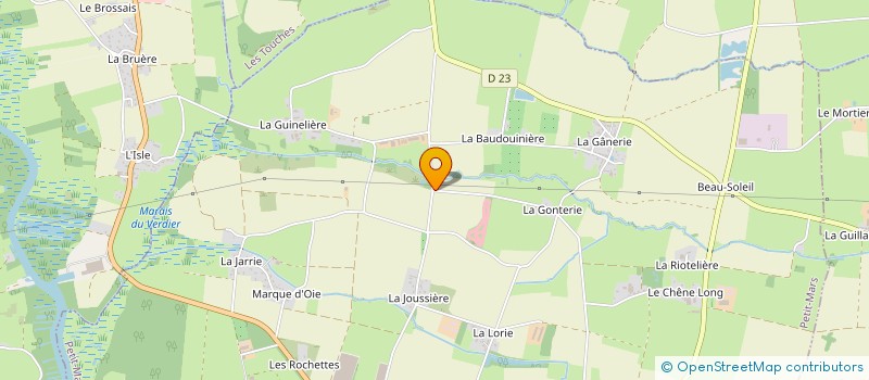 localisation de l'entreprise MONSIEUR ROGATIEN LEDUC à PETIT-MARS