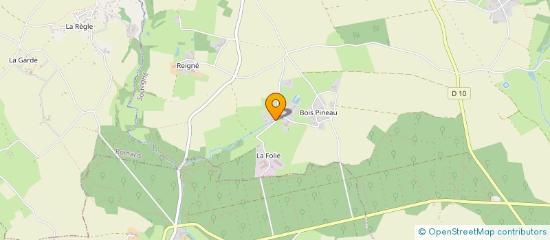 localisation de l'entreprise MONSIEUR ROGER ABMA  SOUVIGNE