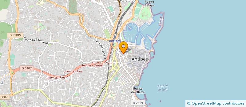 localisation de l'entreprise MONSIEUR ROGER ACHACH à ANTIBES