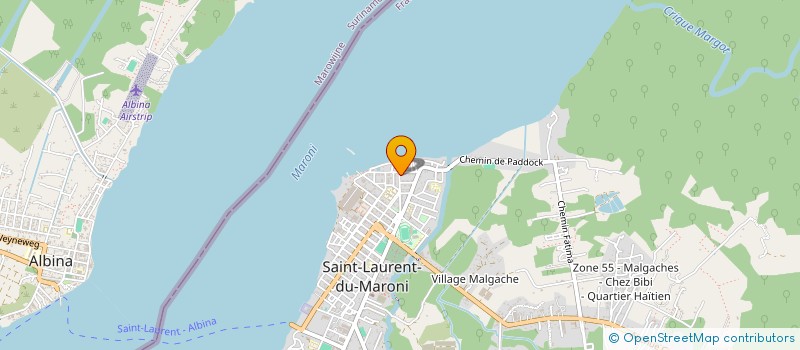 localisation de l'entreprise MONSIEUR ROGER ADELAIDE à SAINT-LAURENT-DU-MARONI