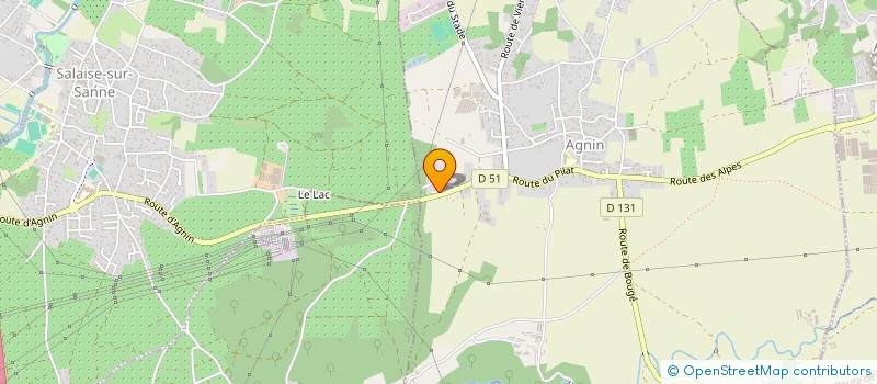 localisation de l'entreprise MONSIEUR ROGER AILLOUD à AGNIN