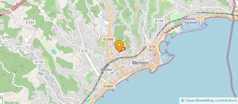 localisation de l'entreprise MONSIEUR ROGER ALLARIA à MENTON