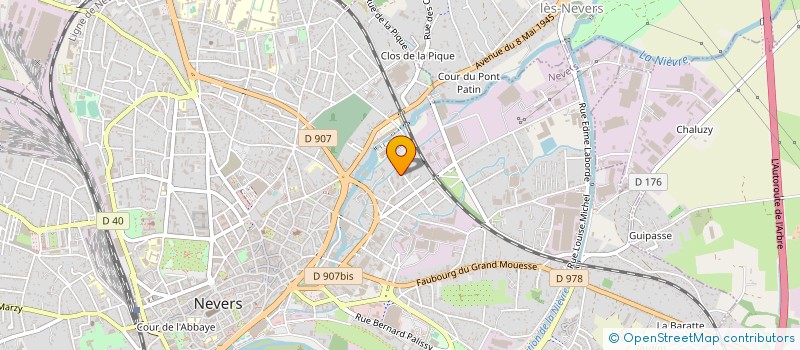 localisation de l'entreprise MONSIEUR ROGER AMIOT à NEVERS