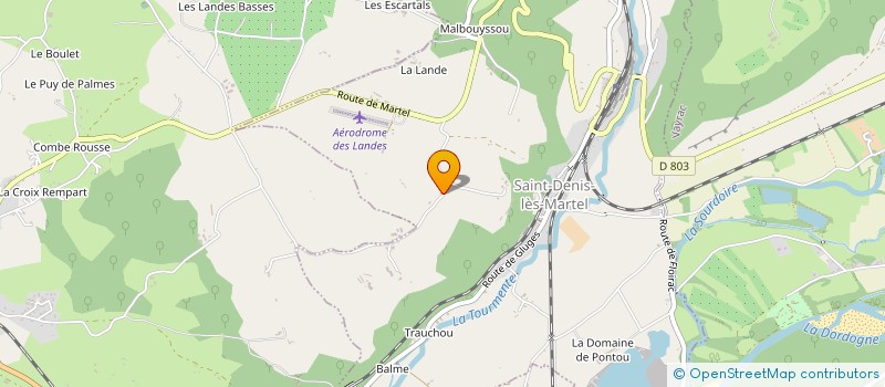 localisation de l'entreprise MONSIEUR ROGER ANDRIEUX  SAINT-DENIS-LES-MARTEL