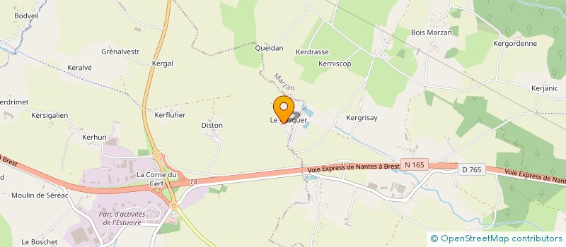 localisation de l'entreprise MONSIEUR ROGER ANEZO  ARZAL