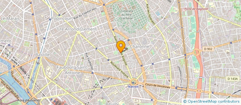 localisation de l'entreprise MONSIEUR ROGER ANGLADE  PARIS