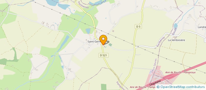 localisation de l'entreprise MONSIEUR ROGER ARTAULT  SAINT-GERMIER