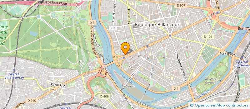 localisation de l'entreprise MONSIEUR ROGER ASSARAF à BOULOGNE-BILLANCOURT