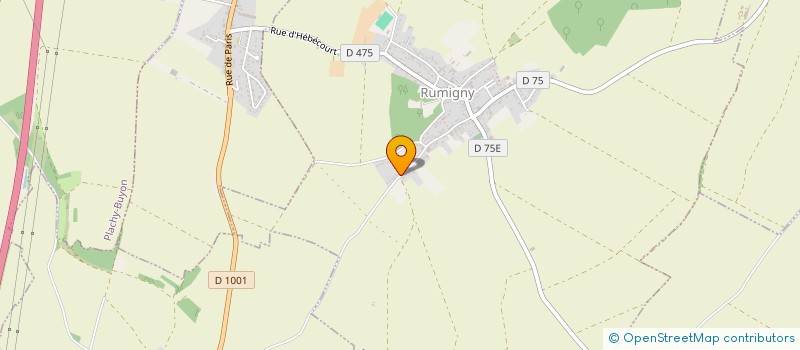 localisation de l'entreprise MONSIEUR ROGER ASSELIN à RUMIGNY