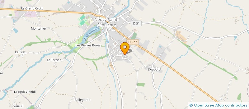 localisation de l'entreprise MONSIEUR ROGER AUBARD à NEUVY-SAINT-SEPULCHRE