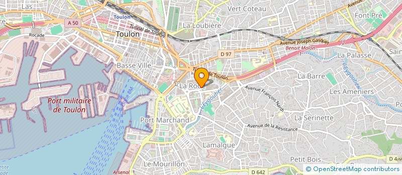 localisation de l'entreprise MONSIEUR ROGER AUTARD à TOULON