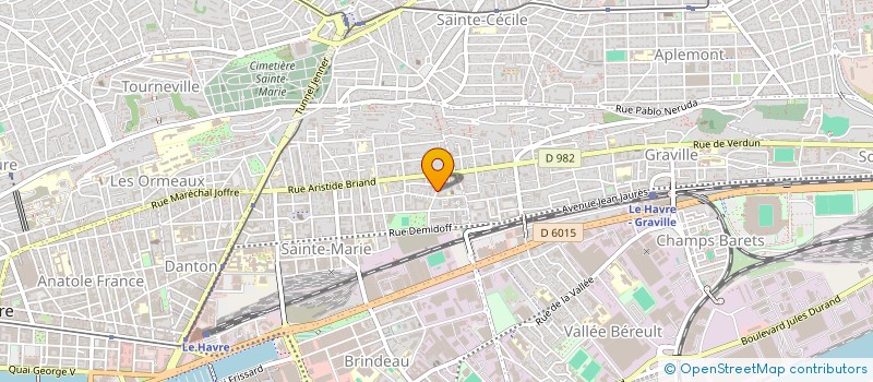 localisation de l'entreprise MONSIEUR ROGER AUTREUIL à LE HAVRE