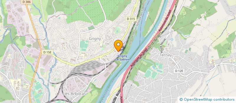 localisation de l'entreprise MONSIEUR ROGER AYELLA  GRIGNY