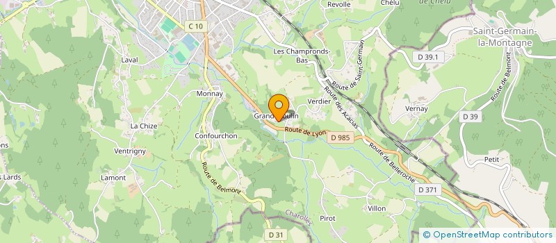 localisation de l'entreprise MONSIEUR ROGER BACOT à CHAUFFAILLES