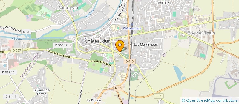 localisation de l'entreprise MONSIEUR ROGER BADAIRE à CHATEAUDUN