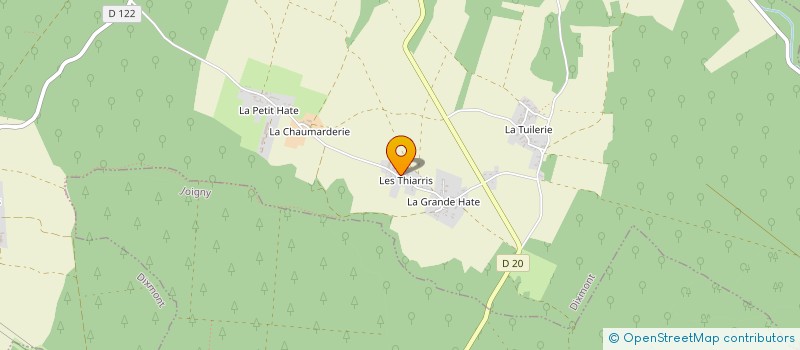 localisation de l'entreprise MONSIEUR ROGER BAILLAT  DIXMONT