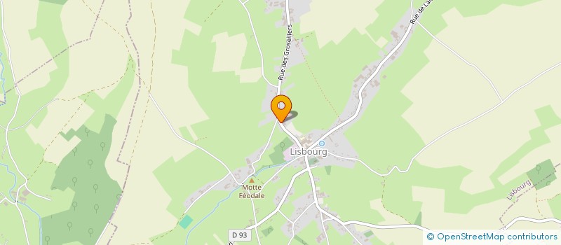 localisation de l'entreprise MONSIEUR ROGER BAILLY à LISBOURG