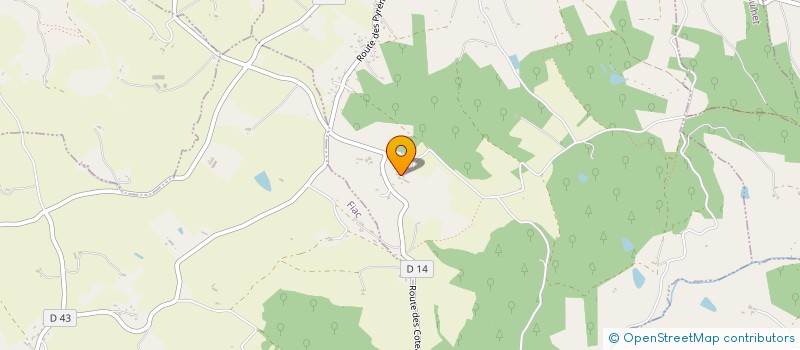 localisation de l'entreprise MONSIEUR ROGER BAITA  CABANES